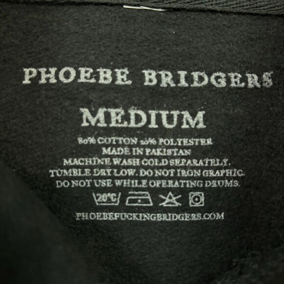 Phoebe Bridgers Punisher Reunion Tour Emo-Folk Rock Hoodie M - Picture 4 of 4